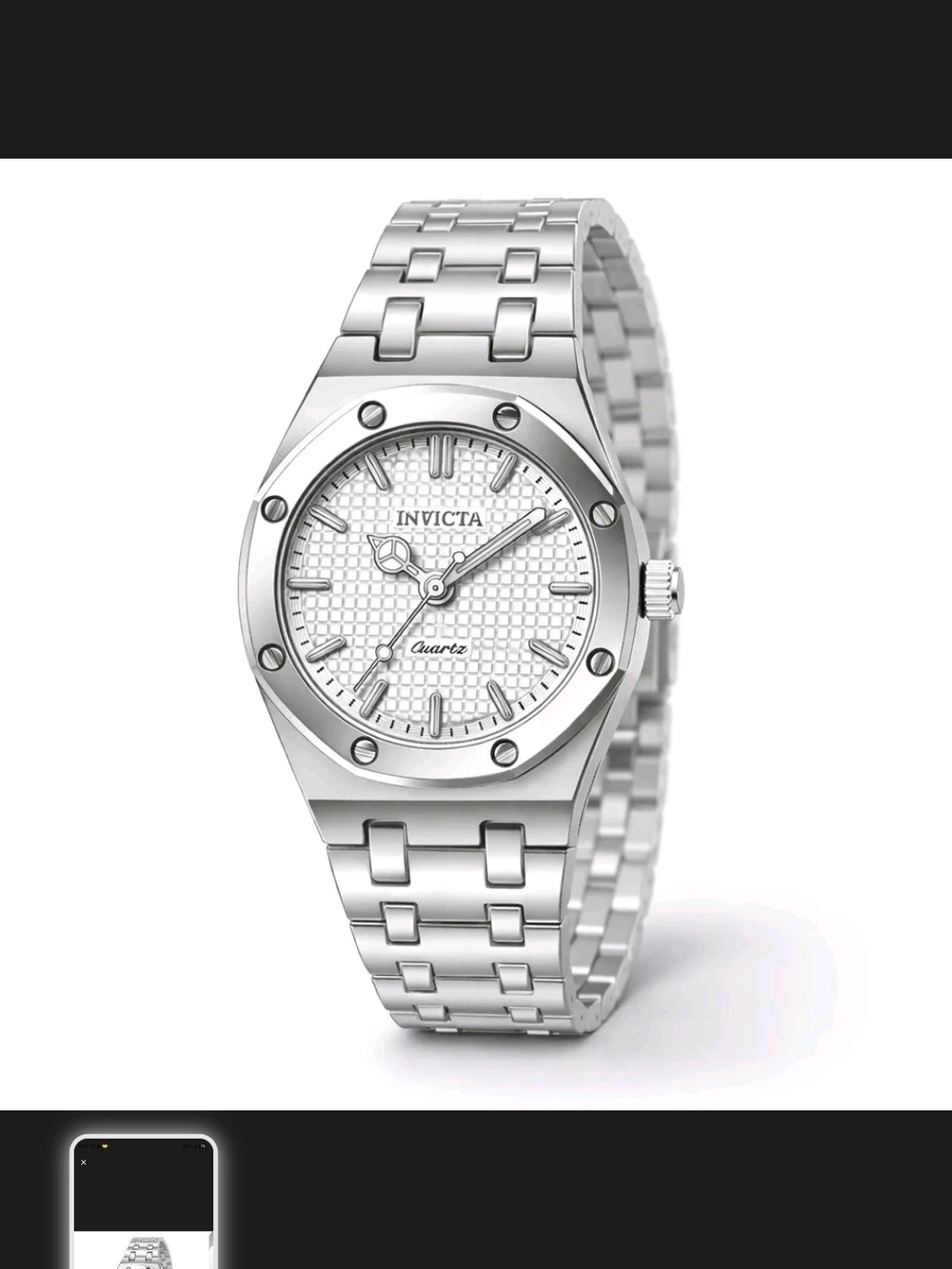 Invicta Celestial Women's Silver-Tone Watch 70438